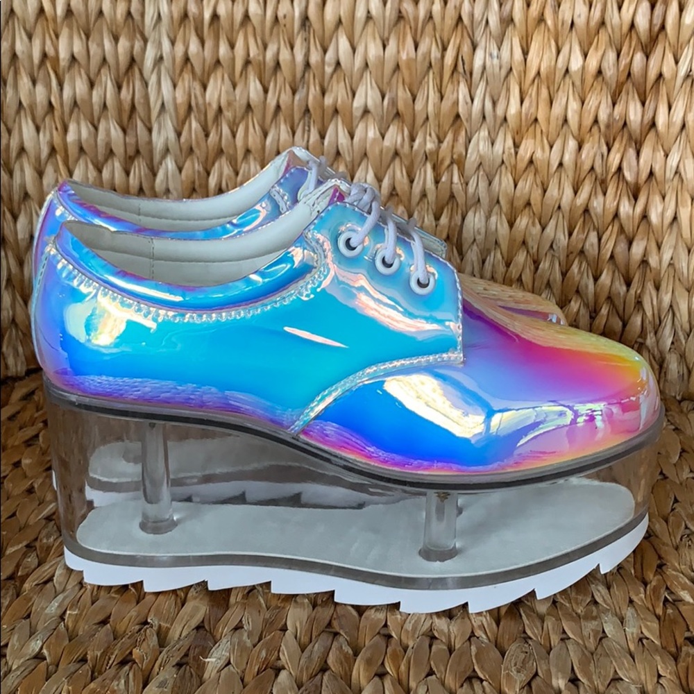 NIB YRU 💧Fillable Holographic Cloud 2091 platform - Picture 5 of 8